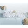 Coastal Mist Beach/Seashell Wedding Garter
