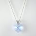 Swarovski Crystal Heartshaped Pendant - Blue
