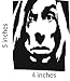Iggy POP the Stooges Sticker Cut Vinyl Decal