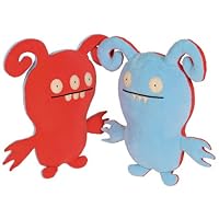 UglyDoll Classic Turny Burny, Blue and Pink