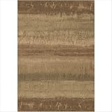 Eclipse Tan / Sage Contemporary Rug Size: 6′7″ x 9′6″
