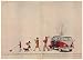 1961 VW Volkswagen Station Wagon Bring Home Tree Print Ad