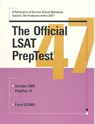 Official LSAT Preptest: Number 47