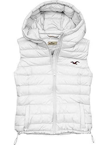 (ホリスター) Hollister Co. レディース ジャケット アウター フード付き ダウンベスト(down vest) 中綿ベスト [並行輸入品]