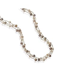 39" Triple Strand Cultured Freshwater Pearl Necklace