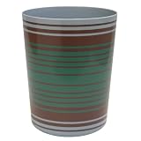Floral Dimensions Plastic Wastebasket