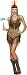 Sexy Indian Girl Princess Costume Dress with Headpiece and Tomahawk