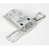 Front Bumper Skid Plate, Chrome: Mini-DT by TEAMLOSI