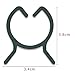KINGLAKE 150 Pcs Plant Garden Clips,Flower,Vine & Vegetable Plant Support Clips Lever Loop Grippers,Great for Holding Plant Stems