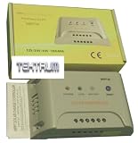 Tektrum MPPT 30A 12V 24V Solar Panel Charge Controller - 30% Power Boost