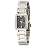 Pulsar Ladies PXT699 Diamond Black Mother Of Pearl Dial Stainless Steel Watch by Pulsar