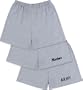 Military Grey Physical Training Shorts w/Optional MARINES or ARMY Print