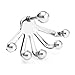 JewelrieShop 2pcs Stainless Steel Bundle Cuffs Spike Round Ball Peek-a-Boo Earring Jackets, Screw Back, 18 Gauge (01. Spike Round Ball: Steel)