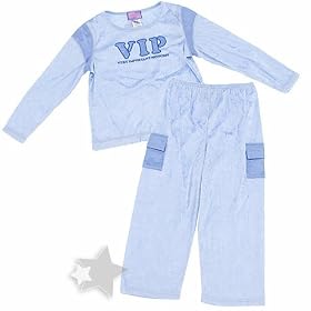 Blue Very Important Princess Pajamas for Girls (Size 4-5 Only)