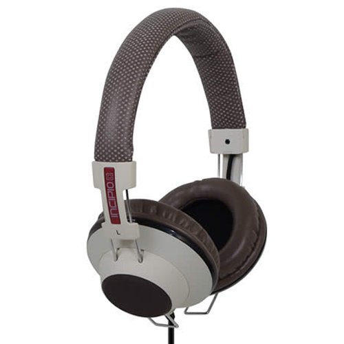 Incipio NX-104 forte f38 Hi-Fi Stereo Kopfh&ouml;rer (38mm Treiber, 6,3mm Adapter, Aufbewahrungstasche) mocca