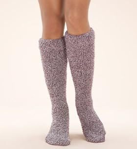 Cosy Marled Knee High Socks