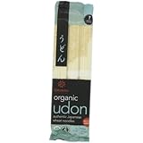 Hakubaku Organic Udon, Authentic Japanese Wheat Noodles, No Added Salt, 9.5-Ounce Boxes (Pack of 8)