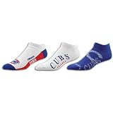 Cubs For Bare Feet MLB 3pk Distressed Socks