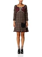 IAN MOSH Vestido Sartre (Marrón)