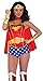 Rubies Women's DC Comics Wonder Accessory Kit Tiara Belt with Lasso Gauntlets