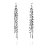 Punkrockkette Ohrclips - Silber