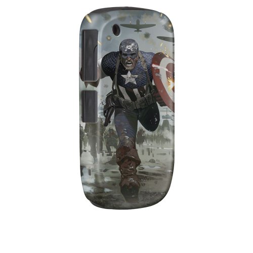  BlackBerry Curve 8520 Barely There Case - Captain America - Shield