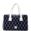 Dooney Bourke Signature Rope Carry On Travel Bag Tote Navy