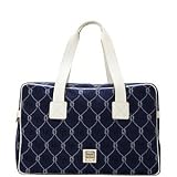 Dooney Bourke Signature Rope Carry On Travel Bag Tote Navy
