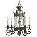 Minka Lavery Atterbury Flax Bronze Chandelier