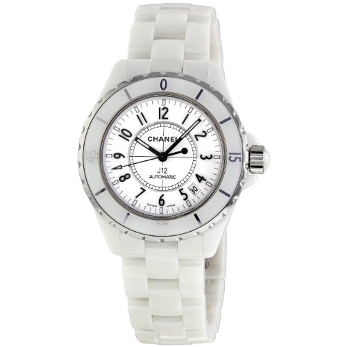 Chanel Women's H0970 J12 White Ceramic Bracelet Watch