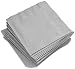 Outdoor Living : Serviettes 2-Ply 33x33cm 20/Pk - Silver