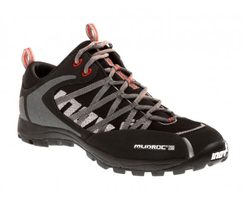 INOV-8 Mudroc 290 Trail Laufschuhe Unisex, Schwarz/Grau, 47