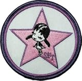 Artist Sugar Hiccup Star Girl Embroidered Gothic Goth Iron On Patch