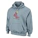 Mens St. Louis Cardinals Big Time Play II Pigment Washed Hooded Sweatshirt - XL