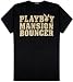 Playboy - Mansion Bouncer Subject T-Shirt, S - Black