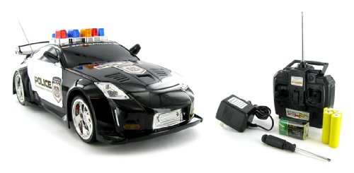 1:14 Nissan 350Z Police Remote Control RC Car
