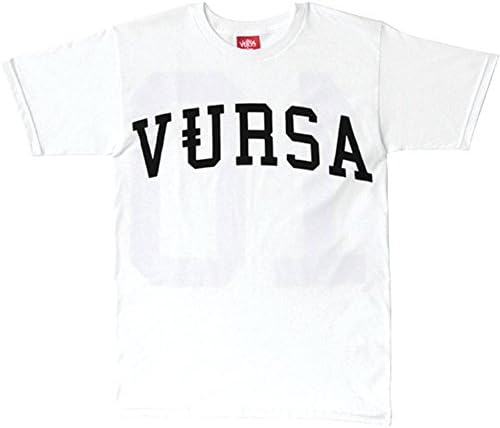 Vursa Limited Men's Varsity T-shirt Large White