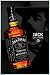Kitchen & Housewares : Poster framed: Jack Daniels - Jack Lives Here, Bottle (36 x 24 inches)