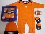 Tennessee Volunteers Newborn / Baby / Infant 4pc Daywear Gift Set