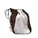 Black & Silver Velvet Gamer Bag (5"x7")