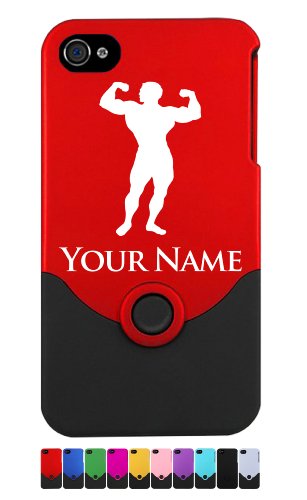 Engraved iPhone 4/4S Case/Cover - BODYBUILDER, MUSCLE MAN - Personalized for FREE (Send us an Amazon email after purchase with your engraving request) Engraved iPhone 4/4S Case/Cover - BODYBUILDER, MUSCLE MAN - Personalized for FREE (Send us an Amazon email after purchase with your engraving request)