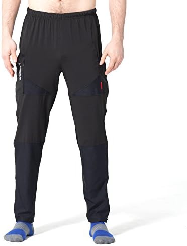 4ucycling Men's Lightweight Breathable Soft Pants L