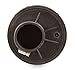 K&N RA-066V High Performance  Universal Clamp-on Chrome Air Filter