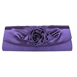 LadyGirl Vogue Style Prom & Party Evening Handbag, Clutch Bag, Gift Ideas--Colors Various, Price/Piece -PURPLE