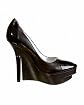 France Leather Platform Wedge Product Image