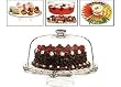 Luigi Bormioli Gallerie 4-in-1 Covered Plate with Dome