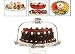Luigi Bormioli Gallerie 4-in-1 Covered Plate with Dome