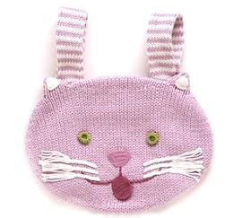Blabla Pink Cat Toddler Backpack