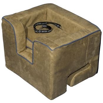 Pet Gear Booster Car Seat for cats and dogs up to 15-pounds - Medium 17-inches - Tan