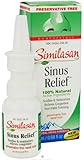Similasan Sinus Relief, 100% Natural, .68 oz, 2 pack